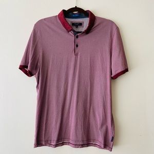 MEN’s Ted Baker geometric polo- XXL